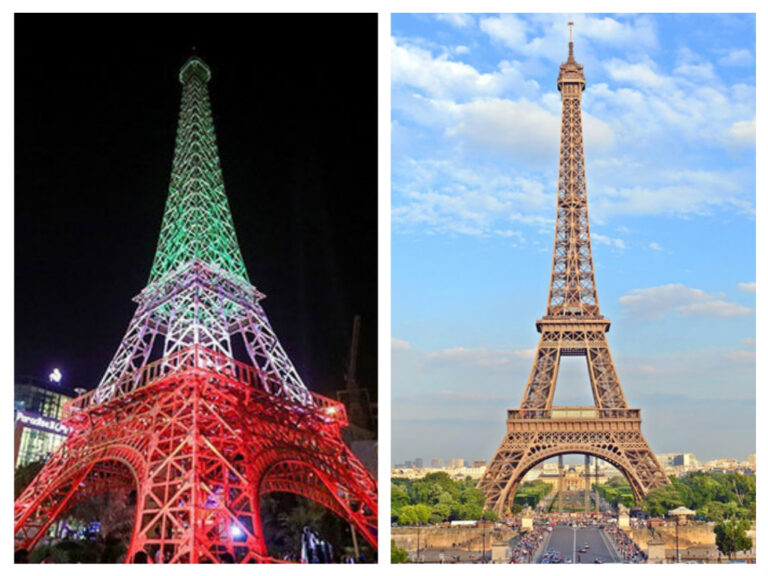 عکس برج ایفل کیش