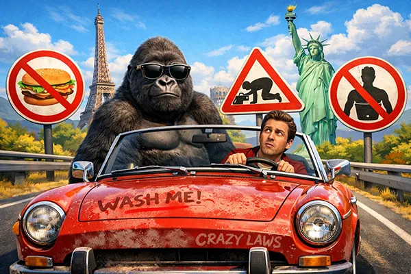 عجیب ترین قوانین رانندگی دنیا