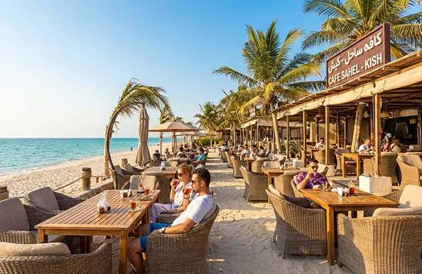 آشنایی با بهترین کافههای ساحلی کیش